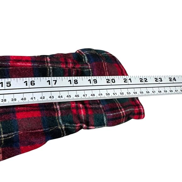 Vintage Pendleton Flannel Shirt Mens Large Red Wool Christie Tartan USA 90s - Picture 9 of 10